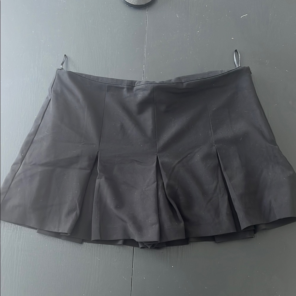 Black Pleated Skirt/Skort